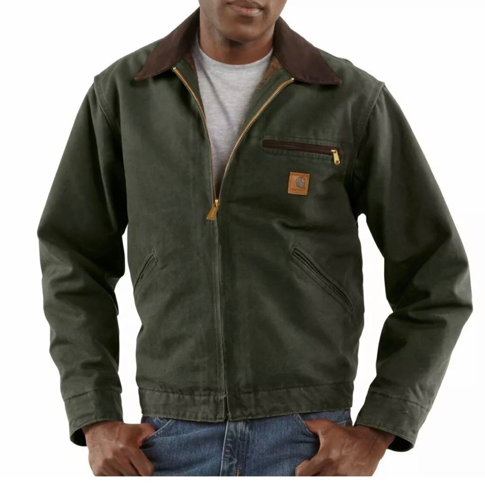 RARE NWT carhartt Detroit sandstone jacket 2XL
